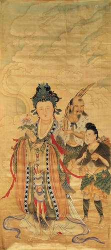 冷枚（1669-1742）  人物画 镜心 设色绢本