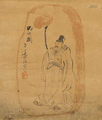 蒋洽（1864-1942）玩研图、张思缵（清）  仕女图、墨梅图 团扇镜心 设色纸本