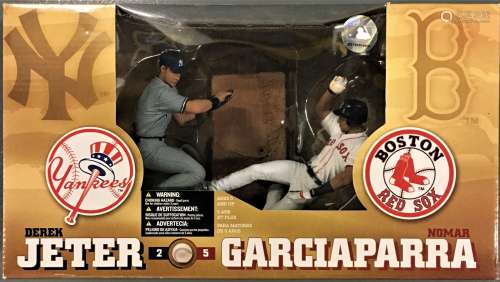 McFarlane 2004 MLB Jeter vs Garciaparra Box Set
