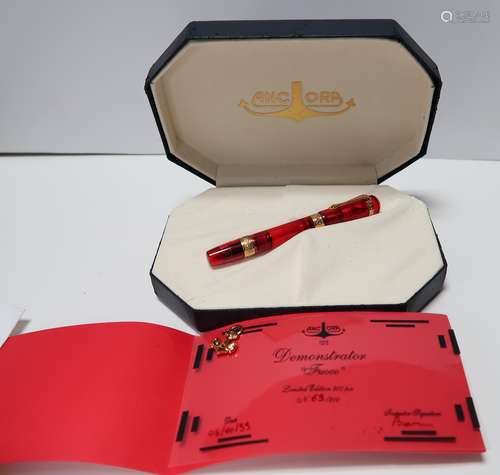 Anchor Demonstrator Fuoco Limited Edition Fountain Pen