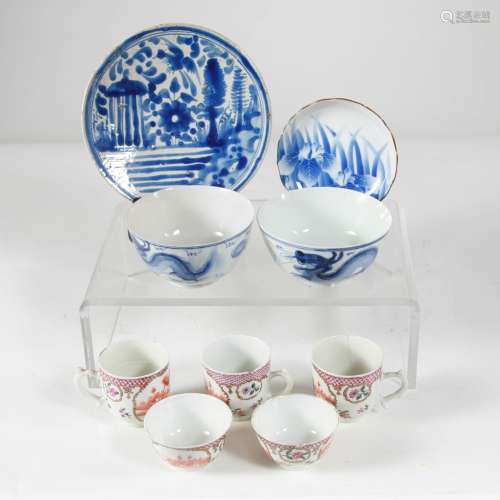 9 Assorted Japanese/Chinese Porcelain, 18th/19th/Early