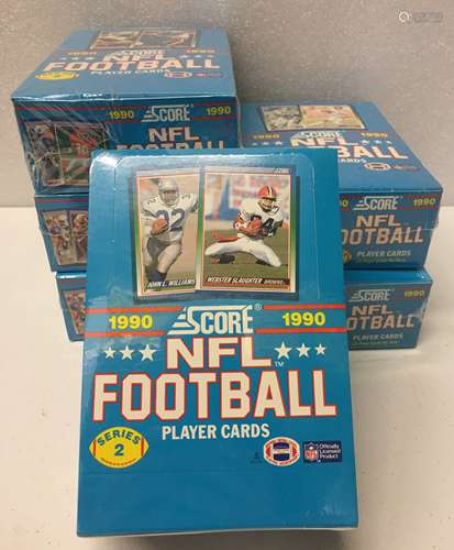 Six Unopened Cases Score 1990