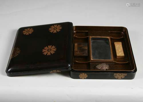 Japanese Suzuribako (Writing Box), Meiji Period