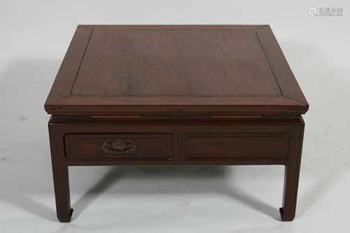 Chinese Hardwood Table, 19th Century