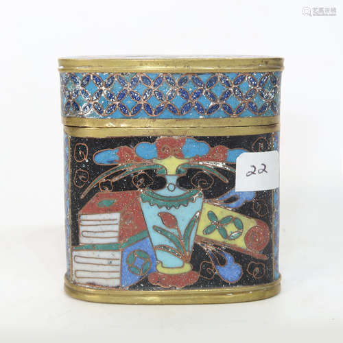 Cloisonne Enamel Box