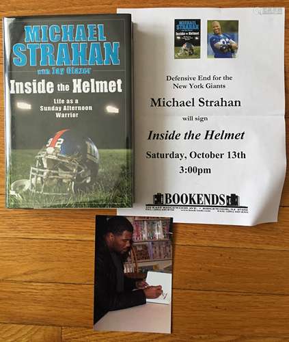 Michael Strahan Autographed 