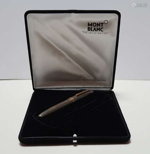 Mont Blanc Meisterstuck  Solitaire Fountain  Pen