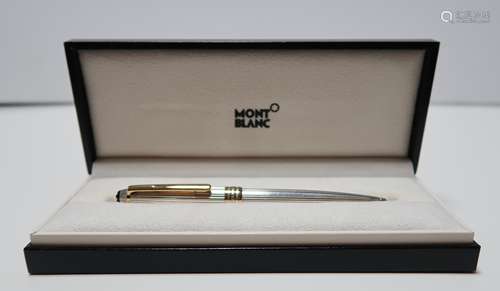 Mont Blanc Silver  Rollerball  Pen