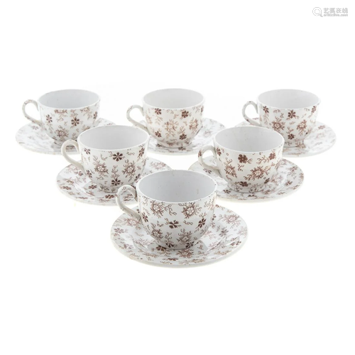 Hollinshead & Kirman Child's China Tea Set