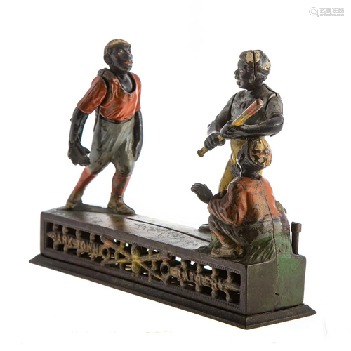 The Baseball Game, Cast Iron Mechanical Bank