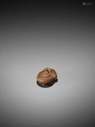 Tadatoshi: A Wood Netsuke Of A…