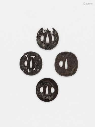 Four Iron Tsuba