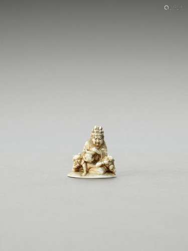 Gyokusai: An Ivory Netsuke Of …