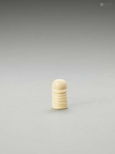 An Ivory Netsuke Of A Phallus