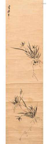 A ‘bamboo’ Scroll Painting