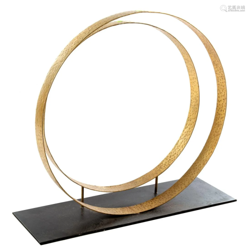 Contemporary Metal Abstract Sculpture