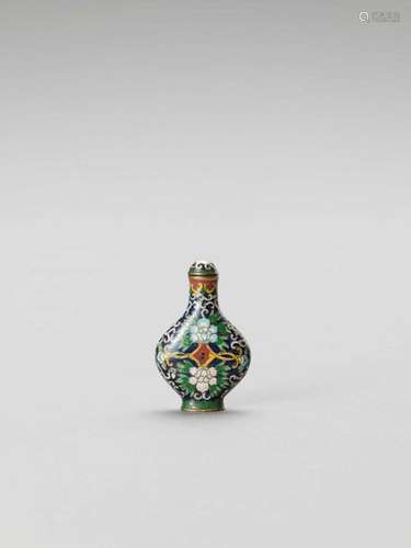 A Cloisonne Snuff Bottle