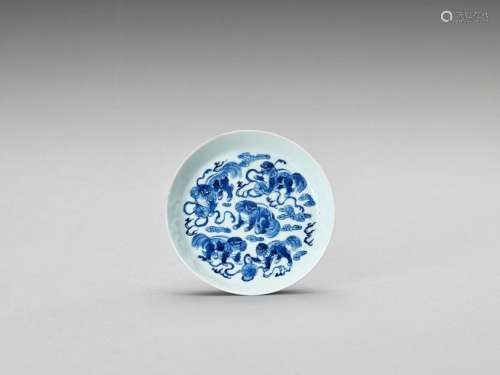 Blue And White Porcelain Dish …