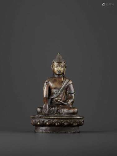 A Bronze Buddha Shakymuni