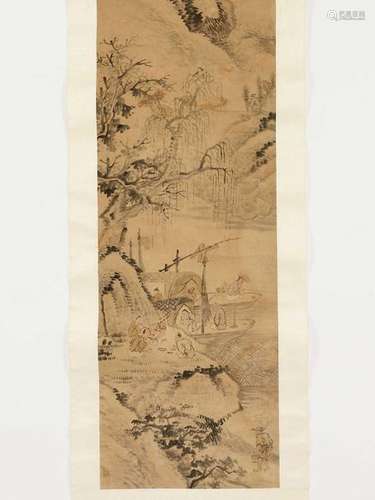 A Hanging Scroll Painting, Lat…