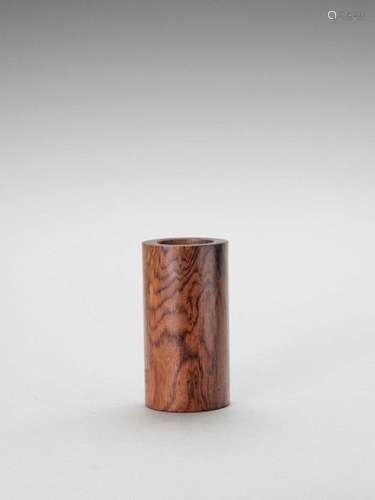 A Rosewood Brush Pot, Bitong