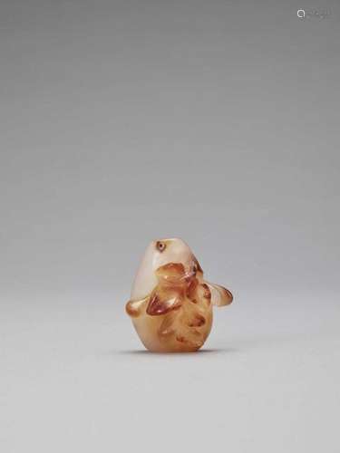 A Carnelian Snuff Bottle, 20th…