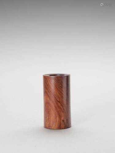 A Rosewood Brush Pot, Bitong