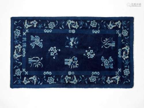 A ‘floral’ Chinese Woollen Rug