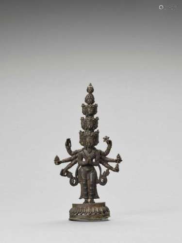 A Sino Tibetan Bronze Figure O…