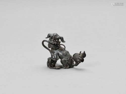 A Bronze ‘buddhist Lion’ Cense…