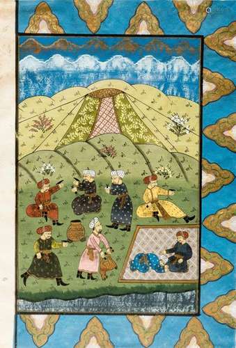 An Indo Persian Miniature Pain…