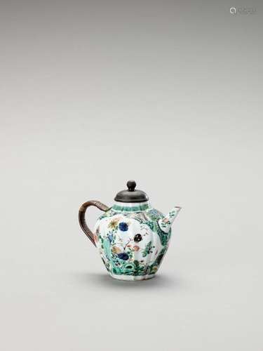 A Famille Verte Teapot And Cov…