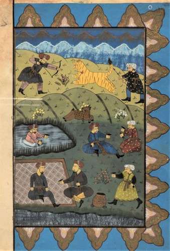 An Indo Persian Miniature Pain…