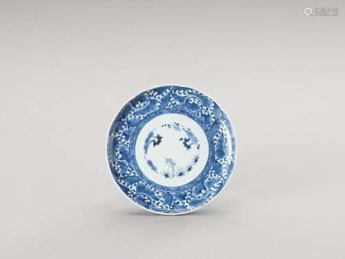 A Blue And White Arita Porcela…