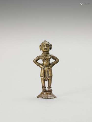 A Central Indian Bronze Of Ruk…