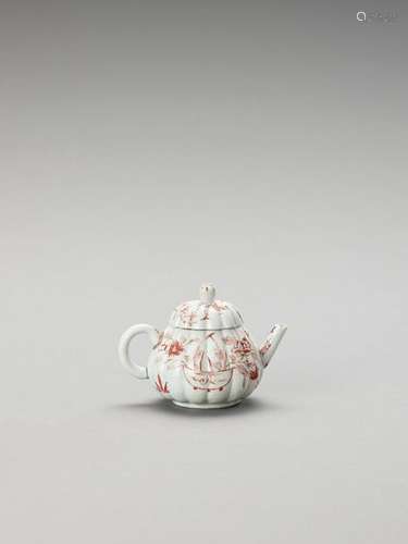 An Imari Porcelain Teapot And …