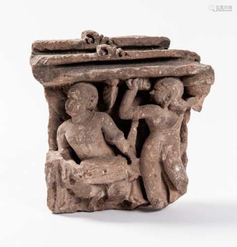 A Fragment Of An Indian Stele …