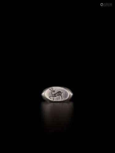 A Pyu Ring With Intaglio Of A …