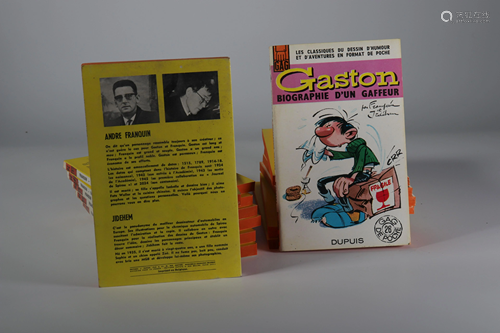 Lot of 95 books by Gaston 