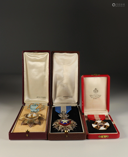 set of medals