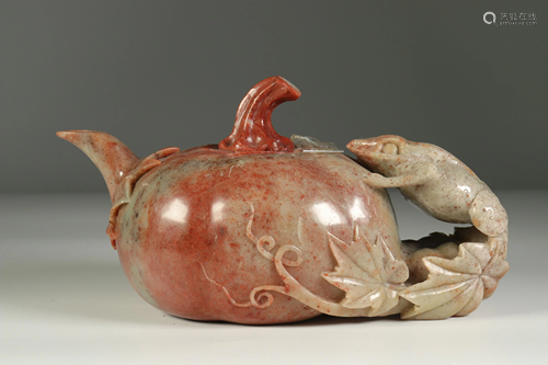 China. Soushan stone teapot.