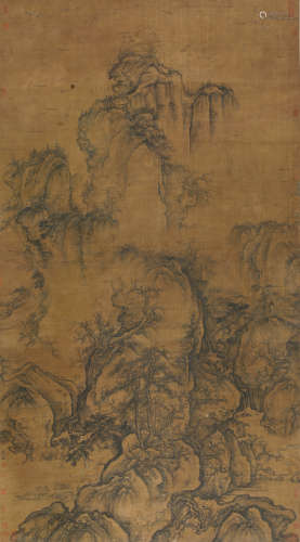唐棣(1296-1364)   早春图
