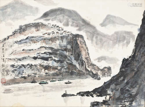 魏紫熙(1915-2000)   山水