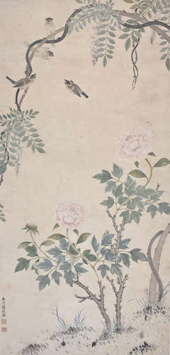 蒋廷锡(1669-1732)   花鸟