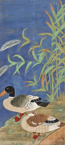 陈之佛(1896-1962)   鸭