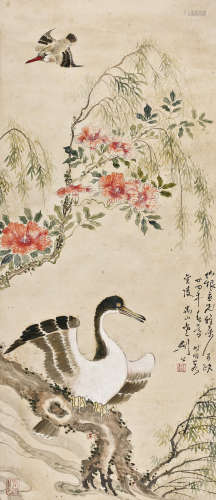 高剑父(1879-1951)   花鸟