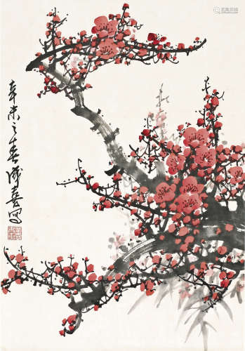 王成喜(b.1940)   红梅