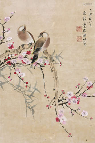溥佐(1918-2001)   花鸟