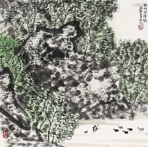 赵卫(b.1957)   山水
