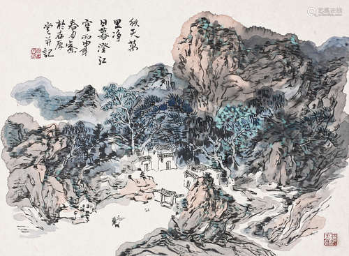 孟占京(b.1962)   秋天万里净